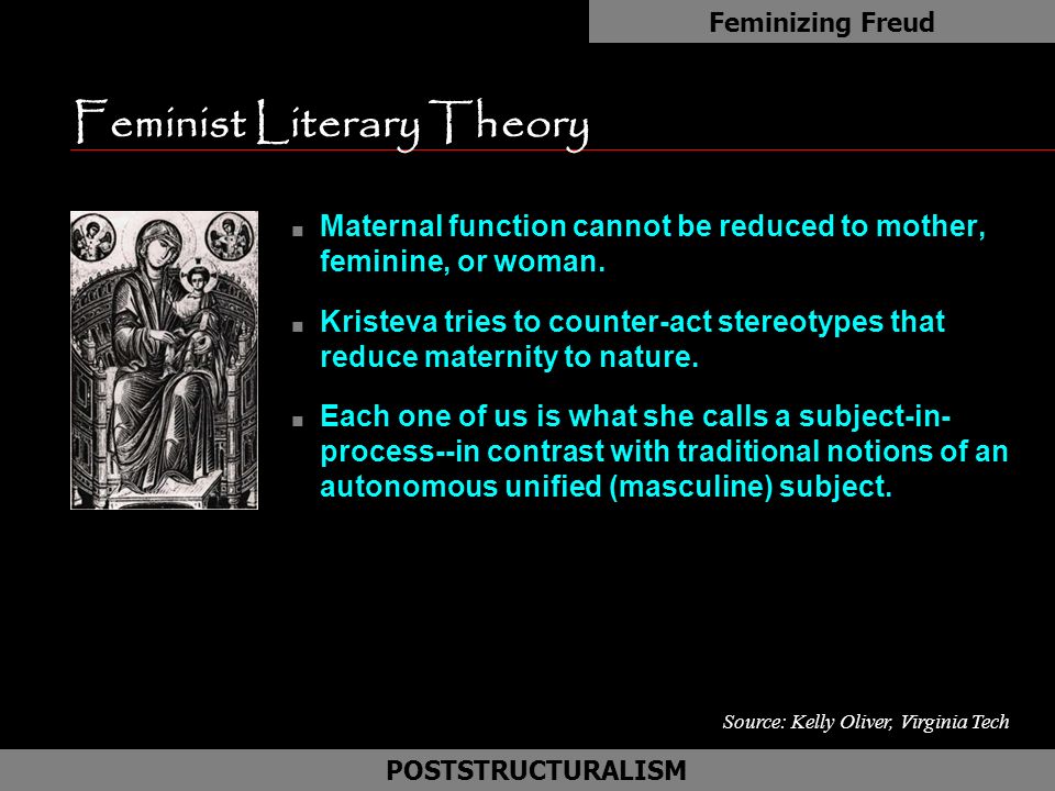 Feminist literary theory writing assignment